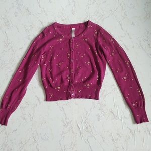 Cherokee Cardigan  girls size med 7/8